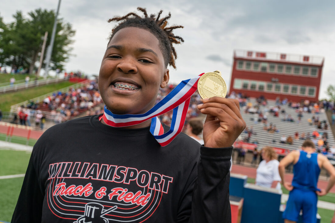 Williamsport’s Taniyah Martin wins title in discus as Williamsport sees